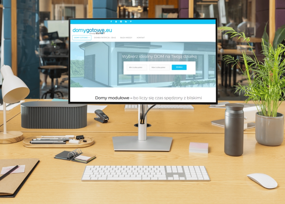 strona internetowa producenta domów modułowych